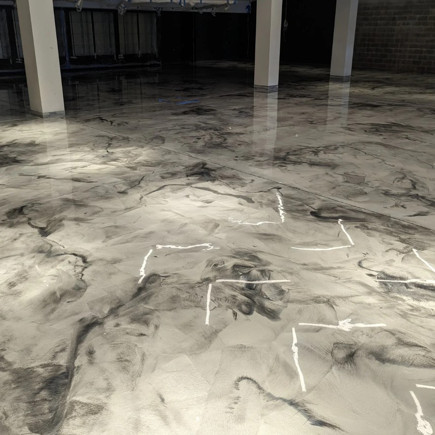 Metallic epoxy flooring Abilene TX